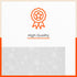 VIDA Multipurpose Circles Texture Fridge Mats |White (45 cm X 30 cm 425 GSM)